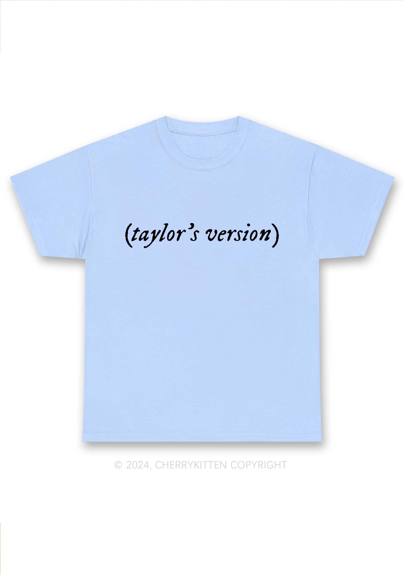 Taylor’s Version Y2K Chunky Shirt Cherrykitten