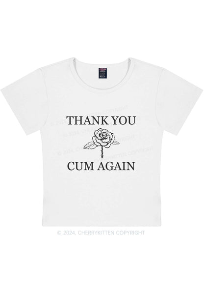 Curvy Come Again Y2K Baby Tee Cherrykitten