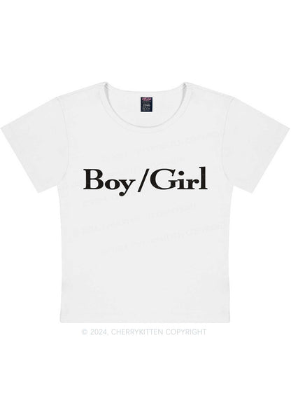 Boy Or Girl Y2K Baby Tee Cherrykitten