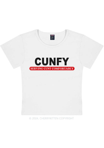 Cunfy Y2K Baby Tee Cherrykitten