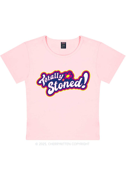 Totally Stoned Y2K Baby Tee Cherrykitten