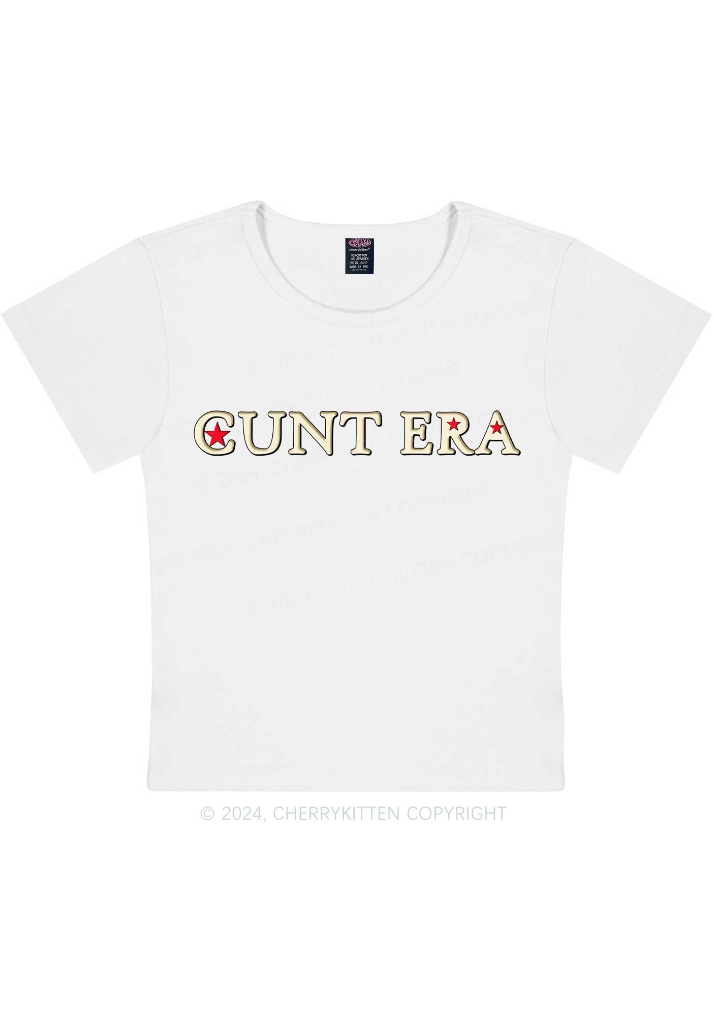 Cxxt Era Star Y2K Baby Tee Cherrykitten