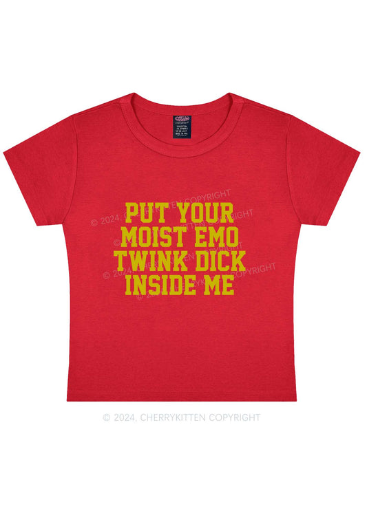 Put It Inside Me Y2K Baby Tee Cherrykitten