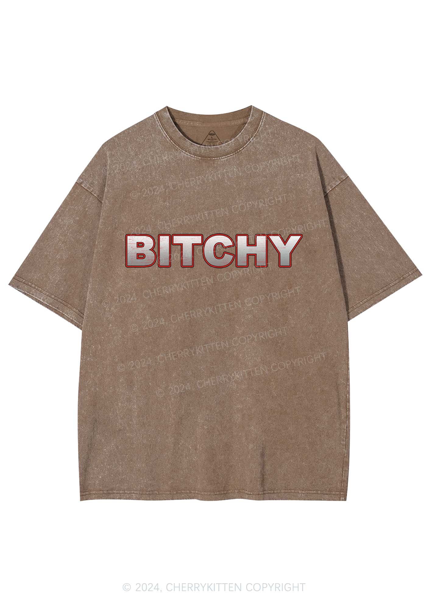 Bxxchy Y2K Washed Tee Cherrykitten