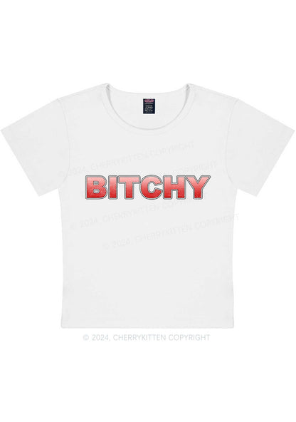 Bxxchy Y2K Baby Tee Cherrykitten