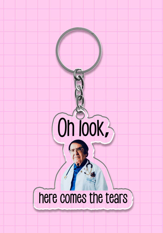 Here Comes The Tears 1Pc Y2K Keychain Cherrykitten