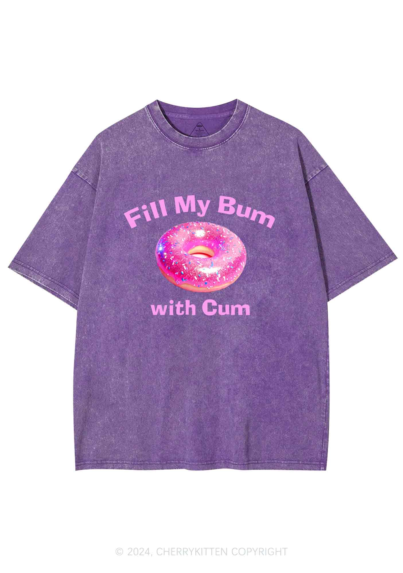 Fill My Bxm Y2K Washed Tee Cherrykitten