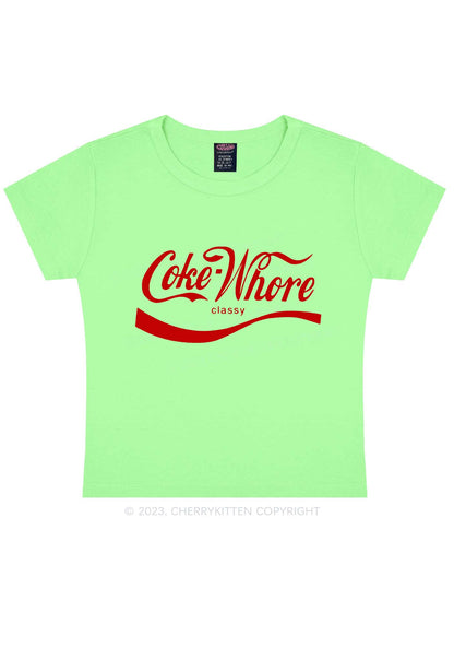 Coke Hore Y2K Baby Tee Cherrykitten