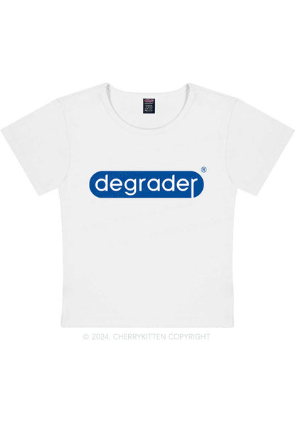 Degrader Y2K Baby Tee Cherrykitten