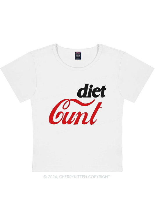 Diet Cxxt Y2K Baby Tee Cherrykitten