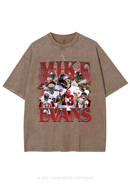 Red Mike Y2K Super Bowl Washed Tee Cherrykitten