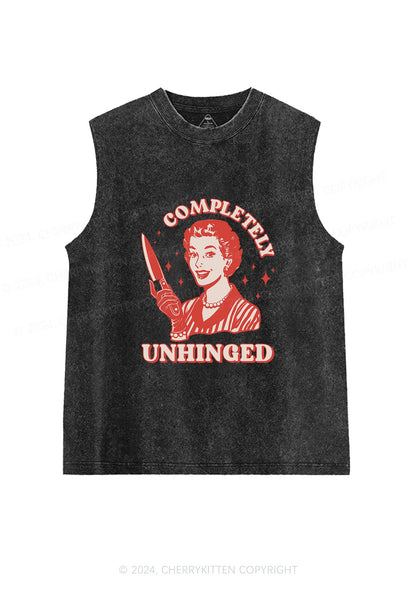 Completely Unhinged Y2K Washed Tank Cherrykitten