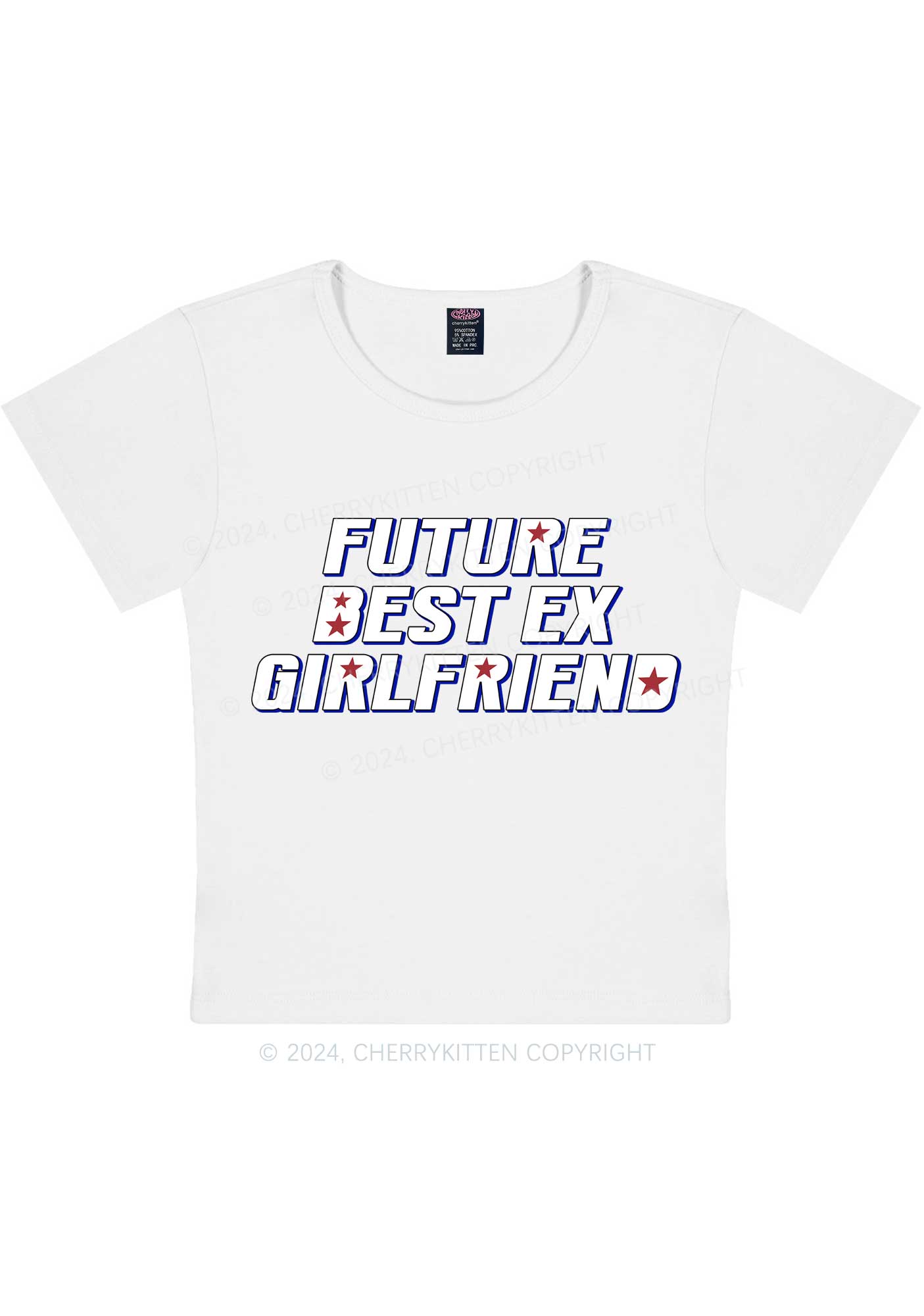 Future Best Ex GF Y2K Baby Tee Cherrykitten