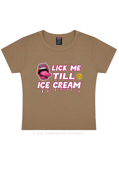 Lick Me Y2K Baby Tee Cherrykitten