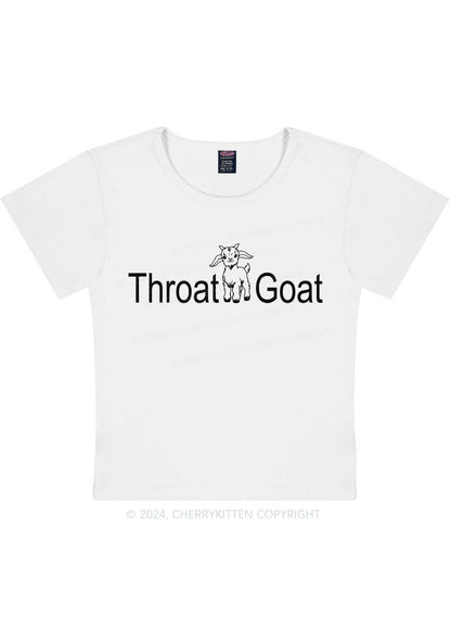 Throat Goat Y2K Baby Tee Cherrykitten