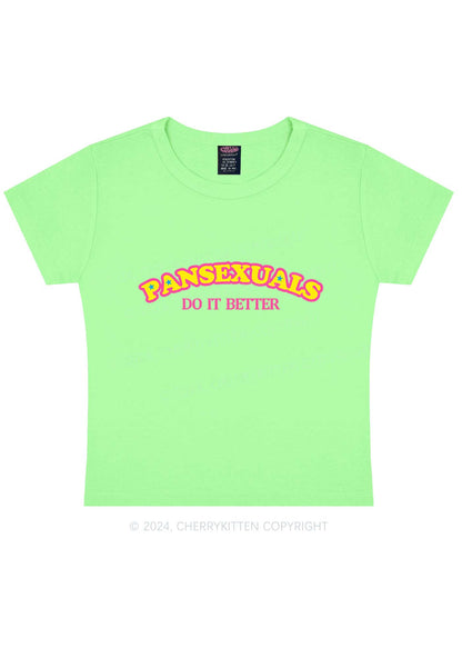 Pansexuals Do It Better Y2K Baby Tee Cherrykitten