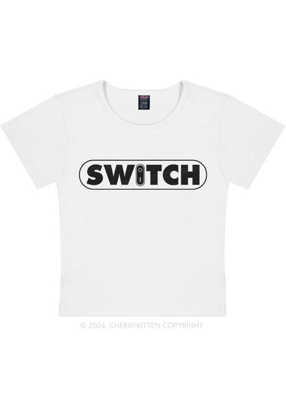 Switch Y2K Baby Tee Cherrykitten