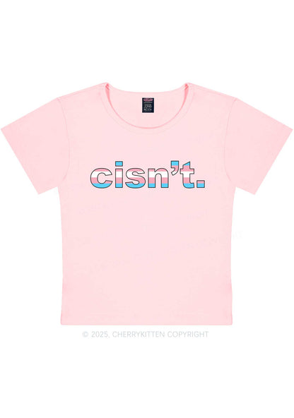 Cisn't Y2K Baby Tee Cherrykitten