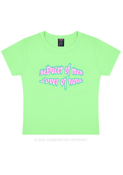 Seducer Of Men Y2K Baby Tee Cherrykitten