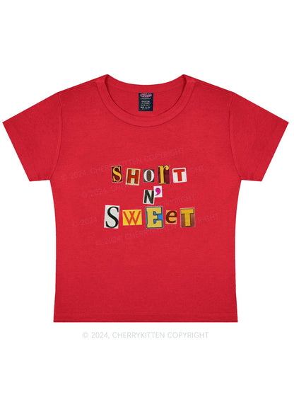 Short N Sweet Y2K Baby Tee Cherrykitten