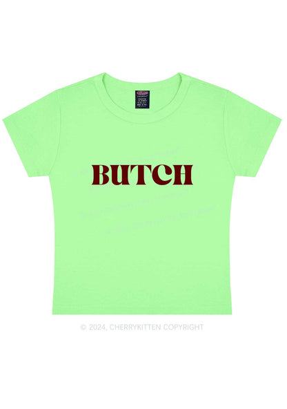 Butch Y2K Baby Tee Cherrykitten