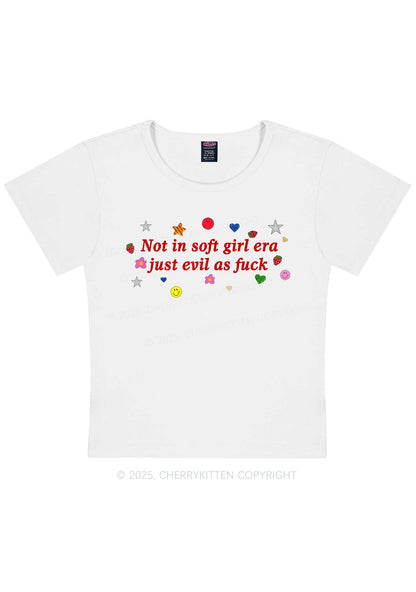 Not In Soft Girl Era Y2K Baby Tee Cherrykitten