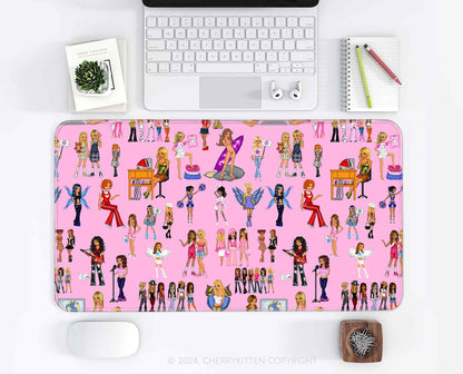 Fairy Girls Y2K Desk Mat Cherrykitten