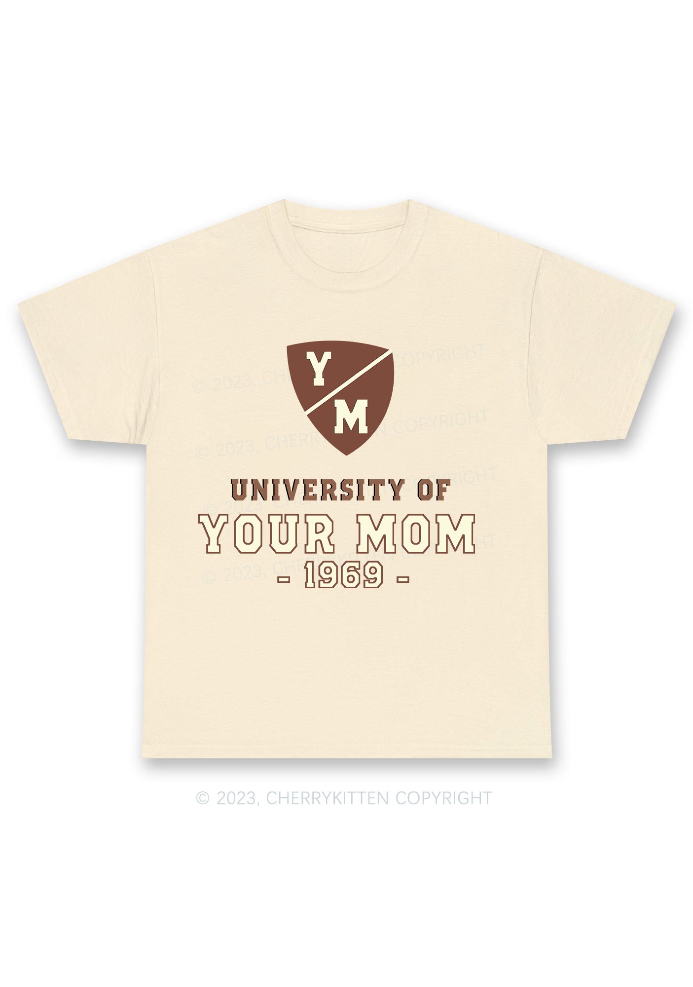 University Of Your Mom 1969 Chunky Shirt Cherrykitten