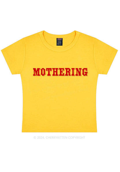 Mothering Y2K Baby Tee Cherrykitten