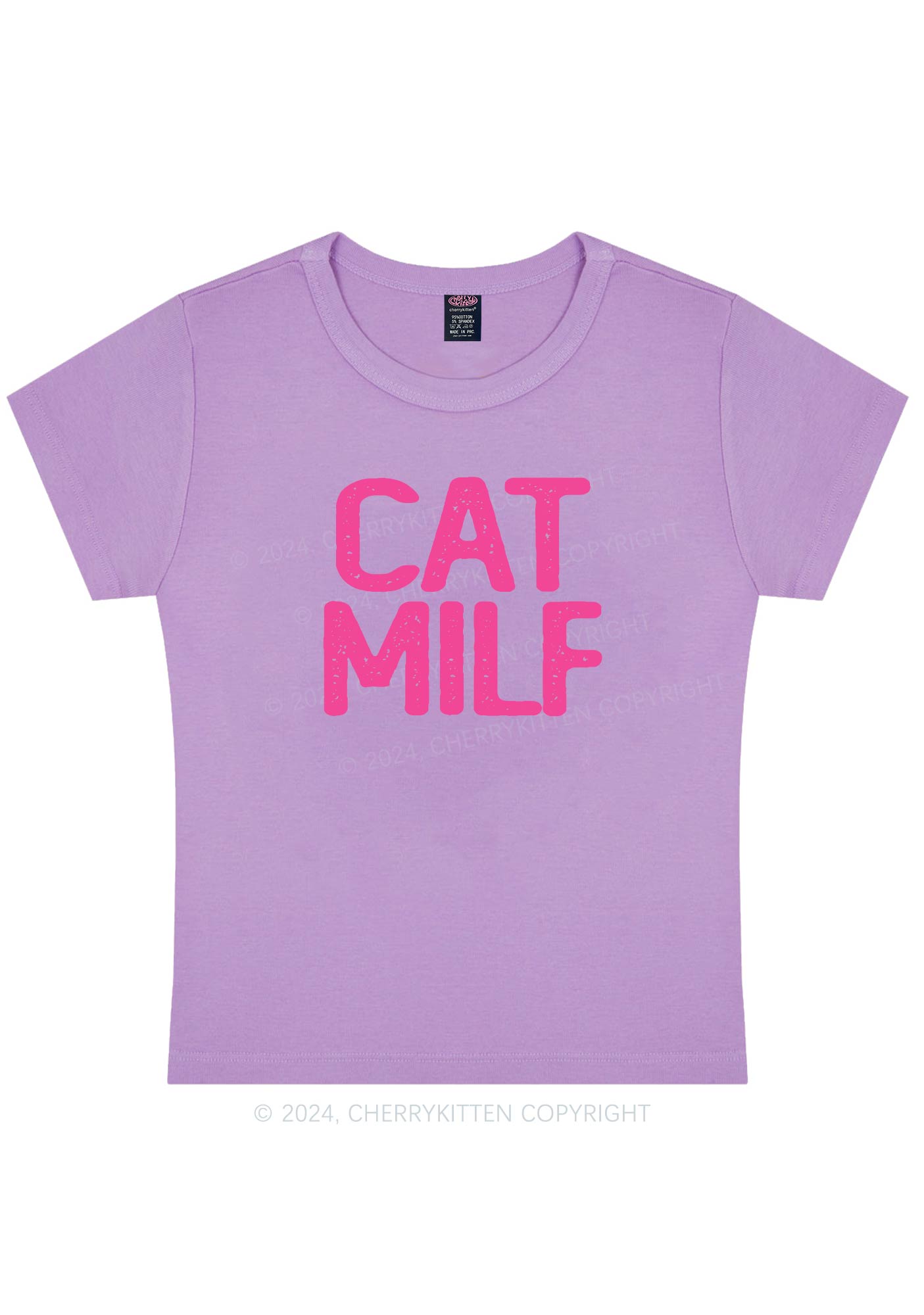 Cat Mxxf Y2K Baby Tee Cherrykitten