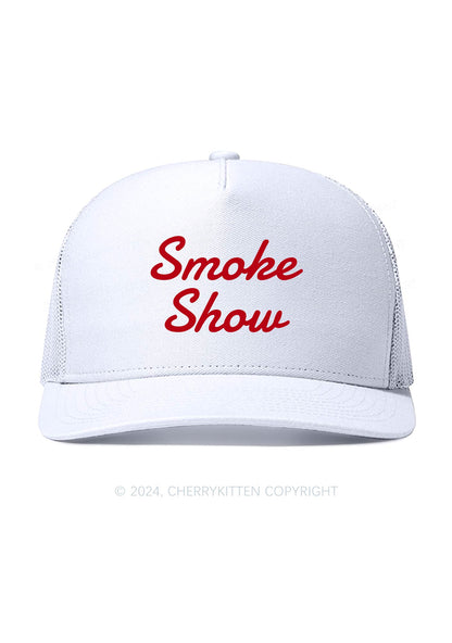 Smoke Show Y2K Trucker Mesh Hat Cherrykitten