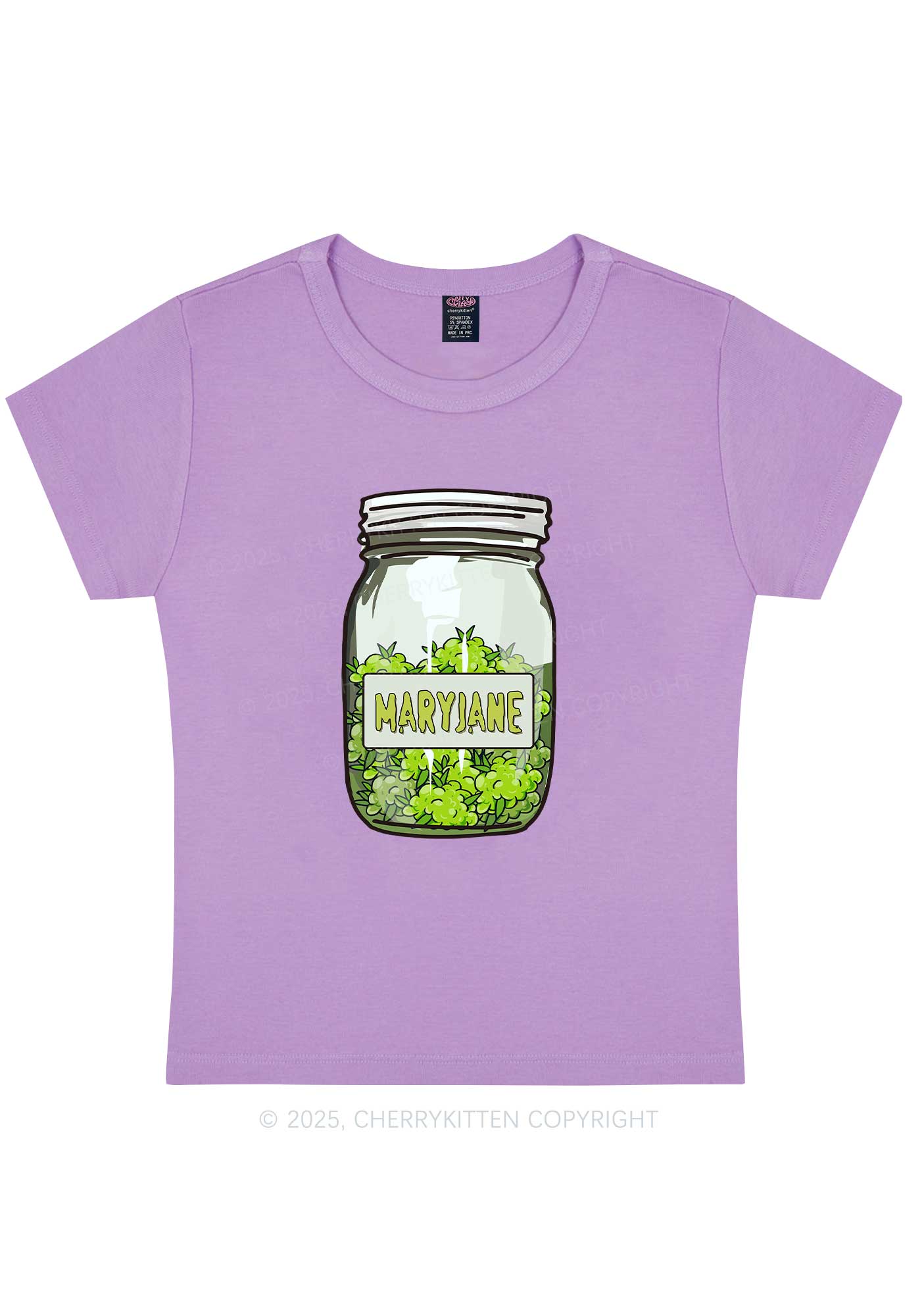 Mary Jane Wxxd Jar Y2K Baby Tee Cherrykitten