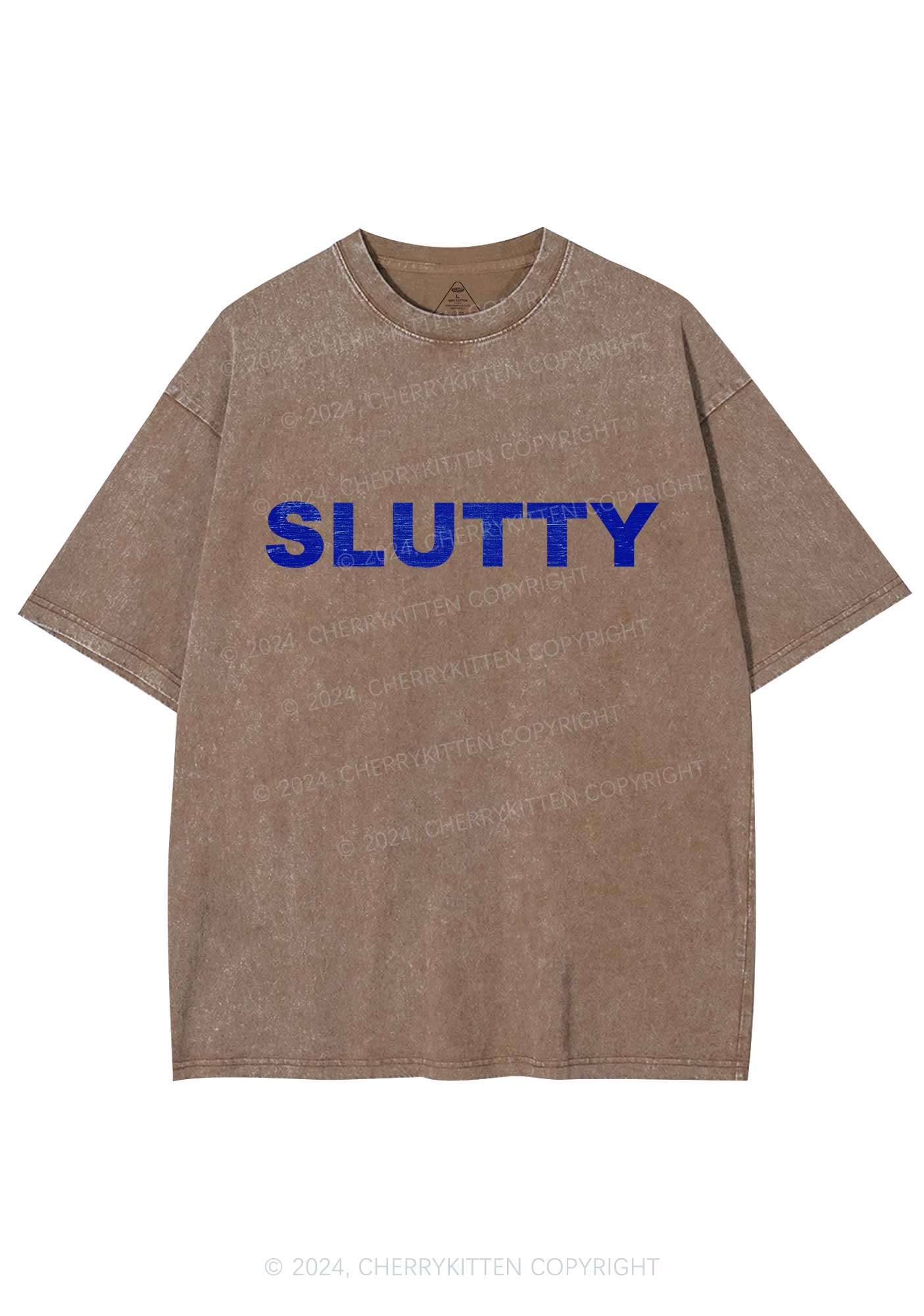 Slxtty Y2K Washed Tee Cherrykitten