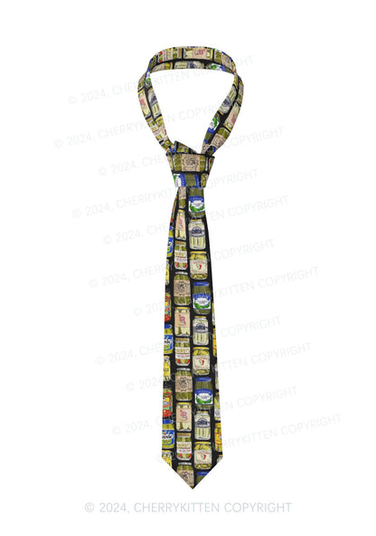 Black Pickles Y2K Necktie Cherrykitten