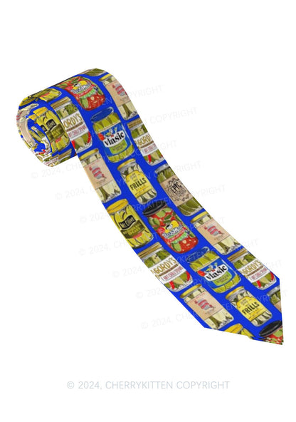 Blue Pickles Y2K Necktie Cherrykitten