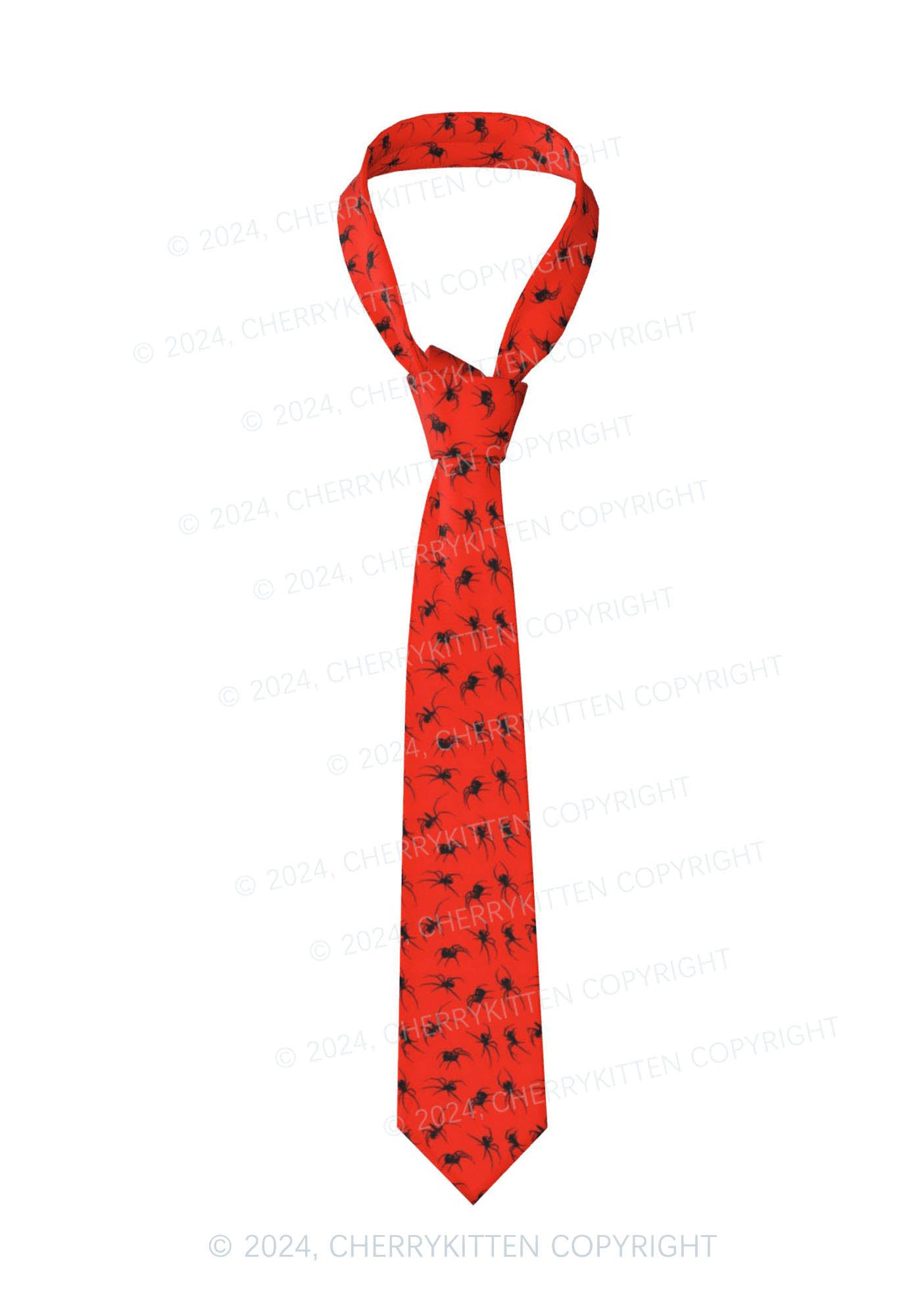 Red Spider Y2K Necktie Cherrykitten