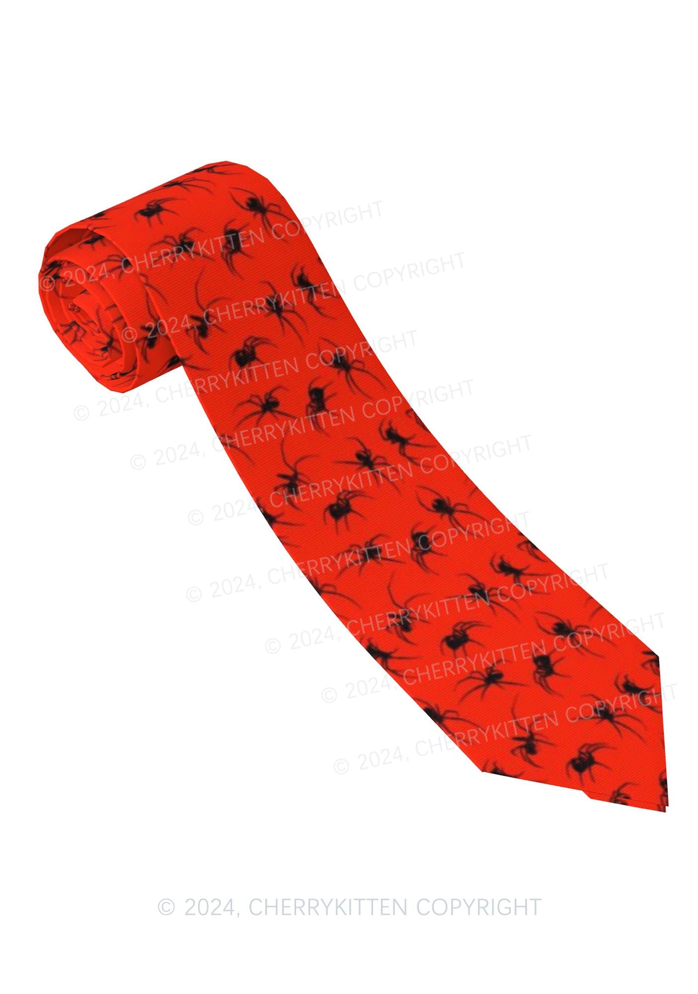 Red Spider Y2K Necktie Cherrykitten