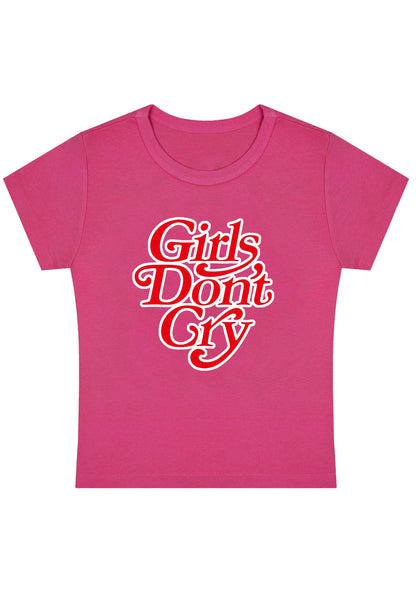 Curvy Girls Don't Cry Baby Tee