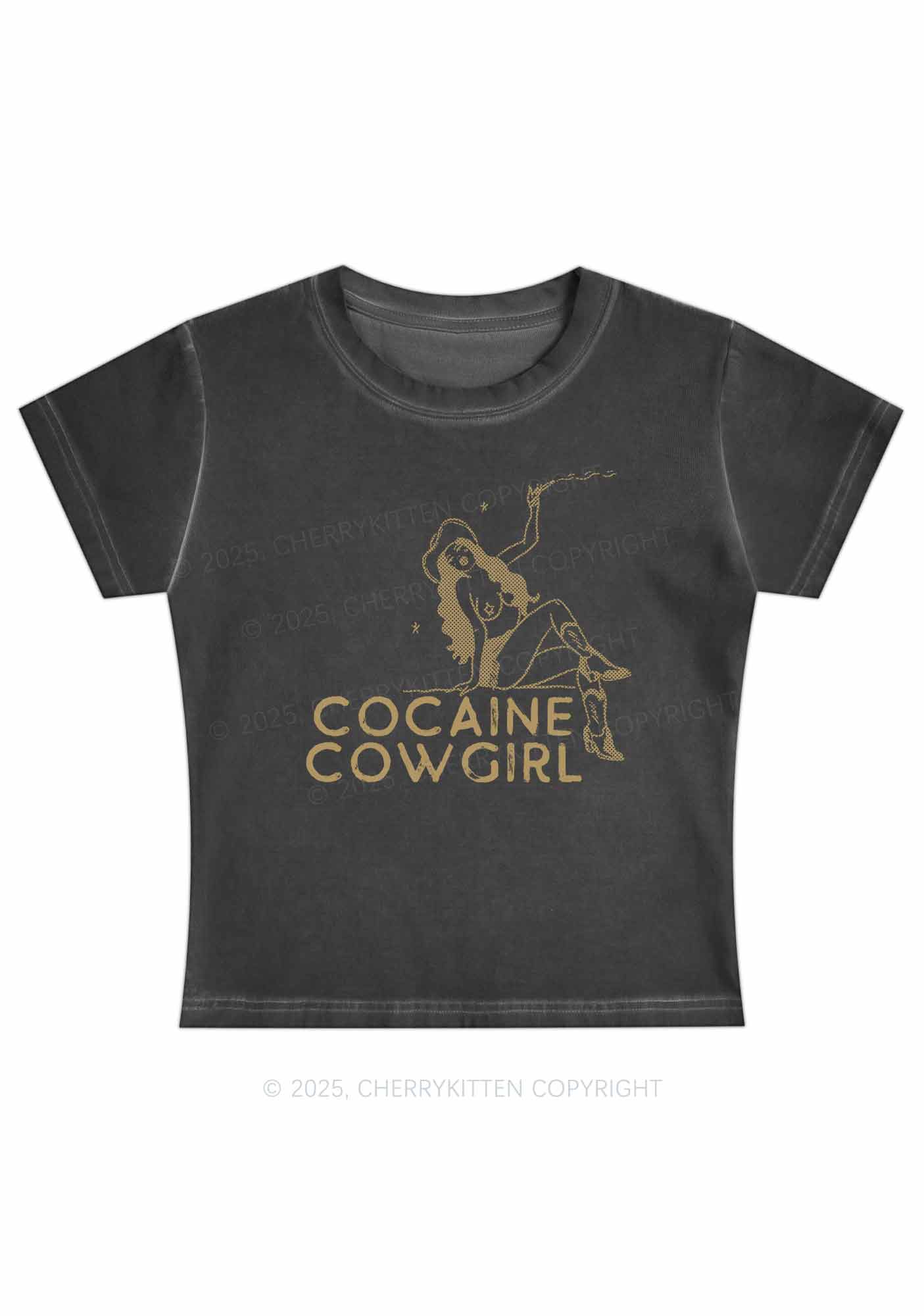 Cola Cowgirl Y2K Vintage Classic Tee Cherrykitten