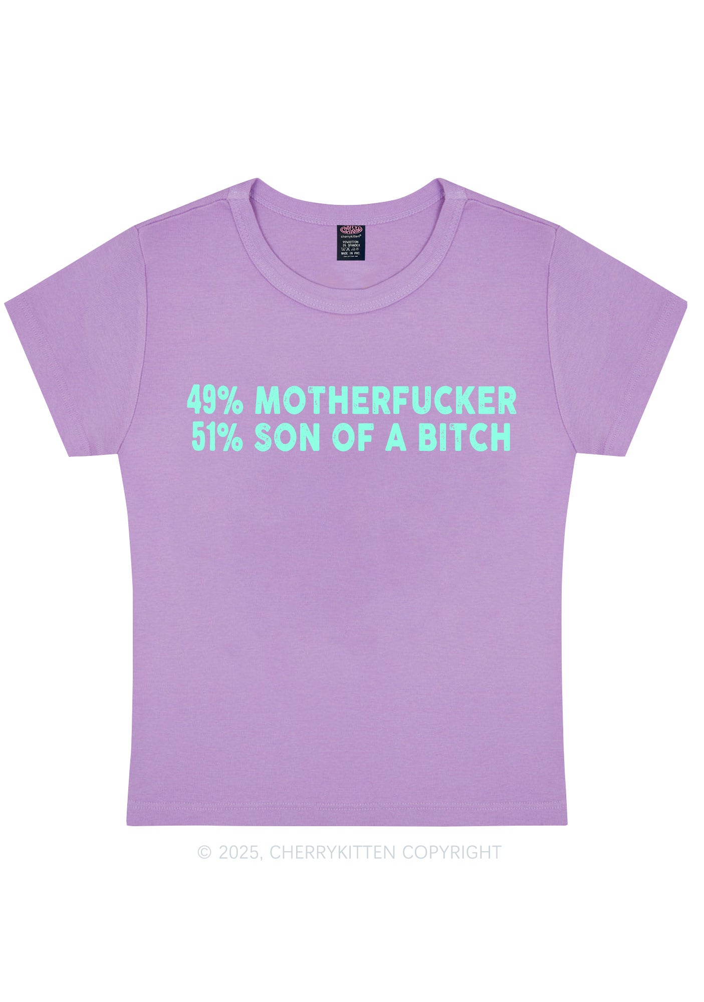 Motherfxcker Son Of Bxxch Y2K Baby Tee Cherrykitten