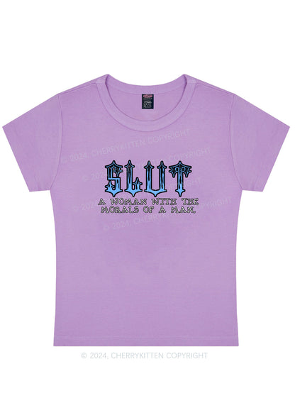 Slxt Woman Y2K Baby Tee Cherrykitten