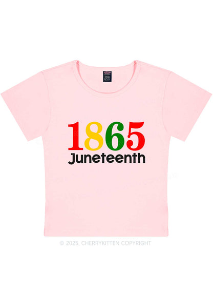 Juneteenth Y2K Baby Tee Cherrykitten