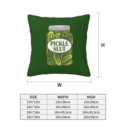 Pickle Slxt Y2K Throw Pillow Cover Cherrykitten