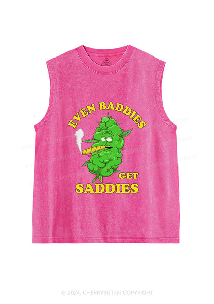 Baddie Smoker Y2K Washed Tank Cherrykitten