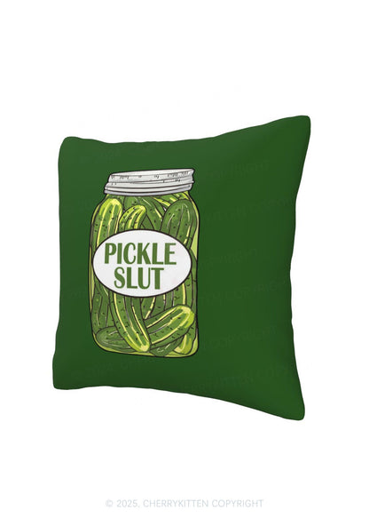 Pickle Slxt Y2K Throw Pillow Cover Cherrykitten