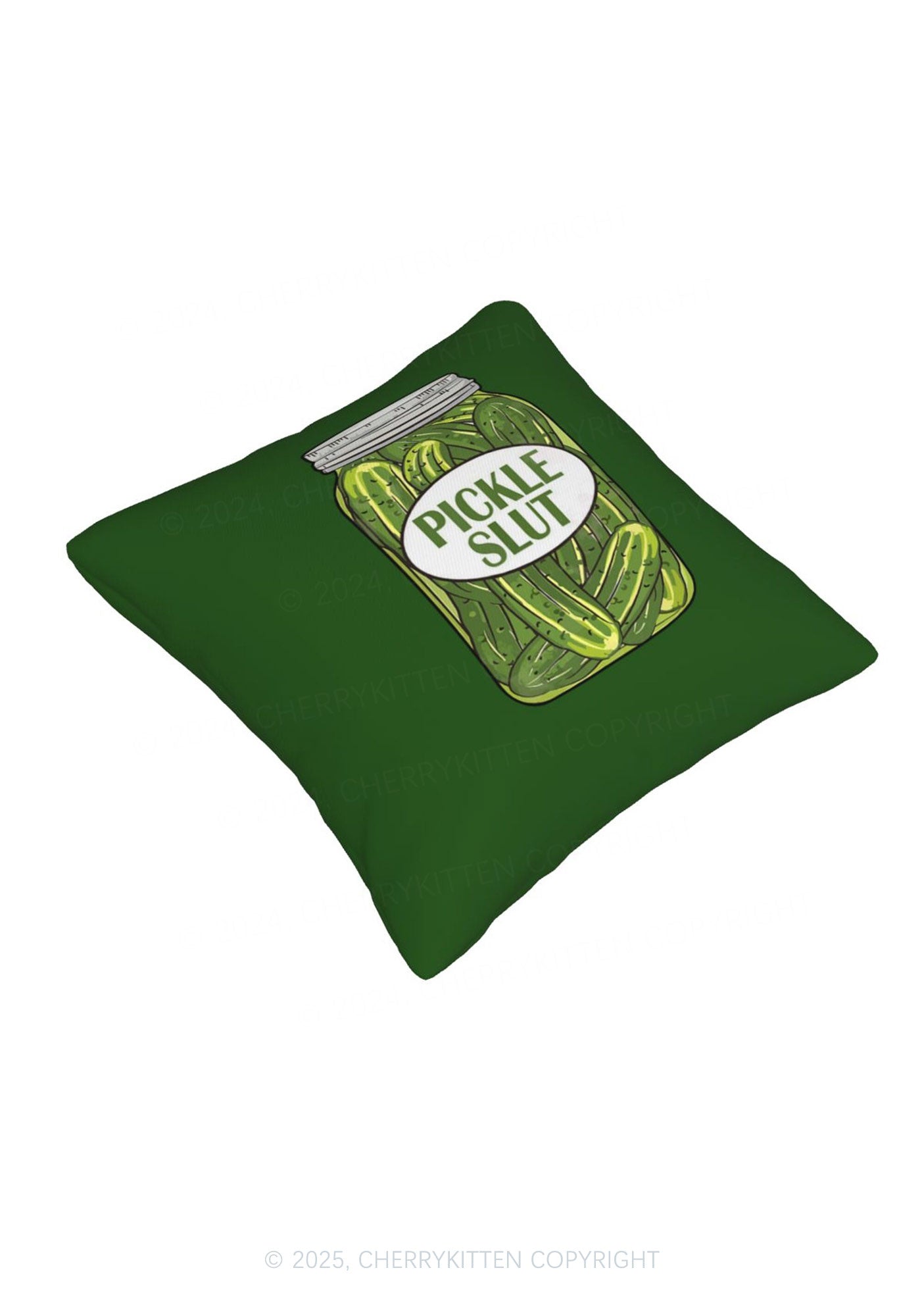 Pickle Slxt Y2K Throw Pillow Cover Cherrykitten