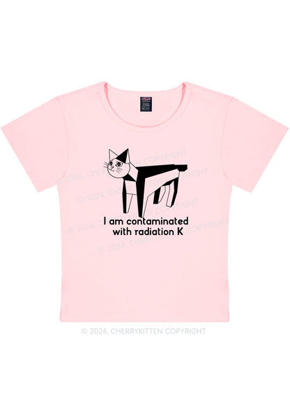 I Am Contaminated Y2K Baby Tee Cherrykitten