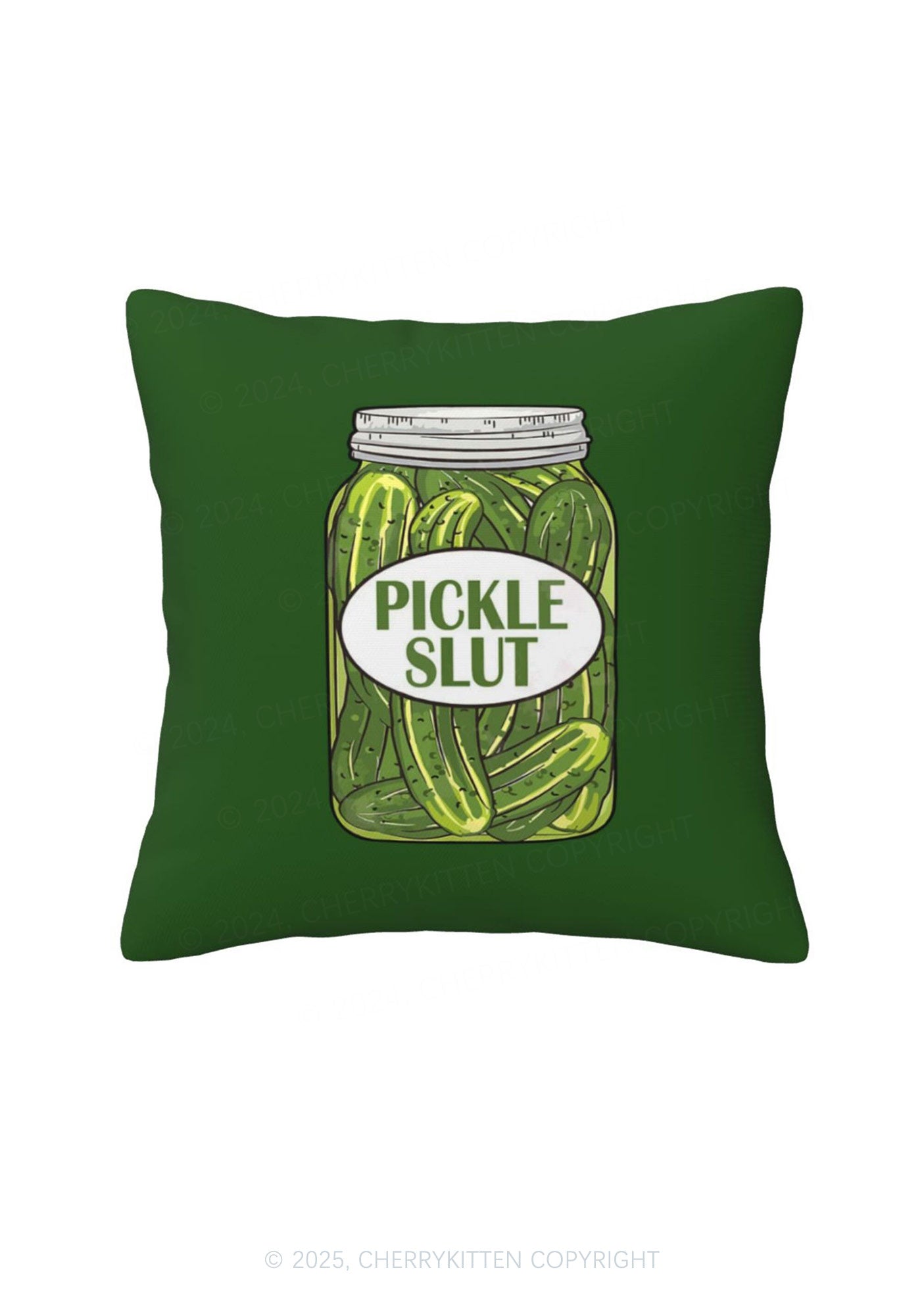 Pickle Slxt Y2K Throw Pillow Cover Cherrykitten