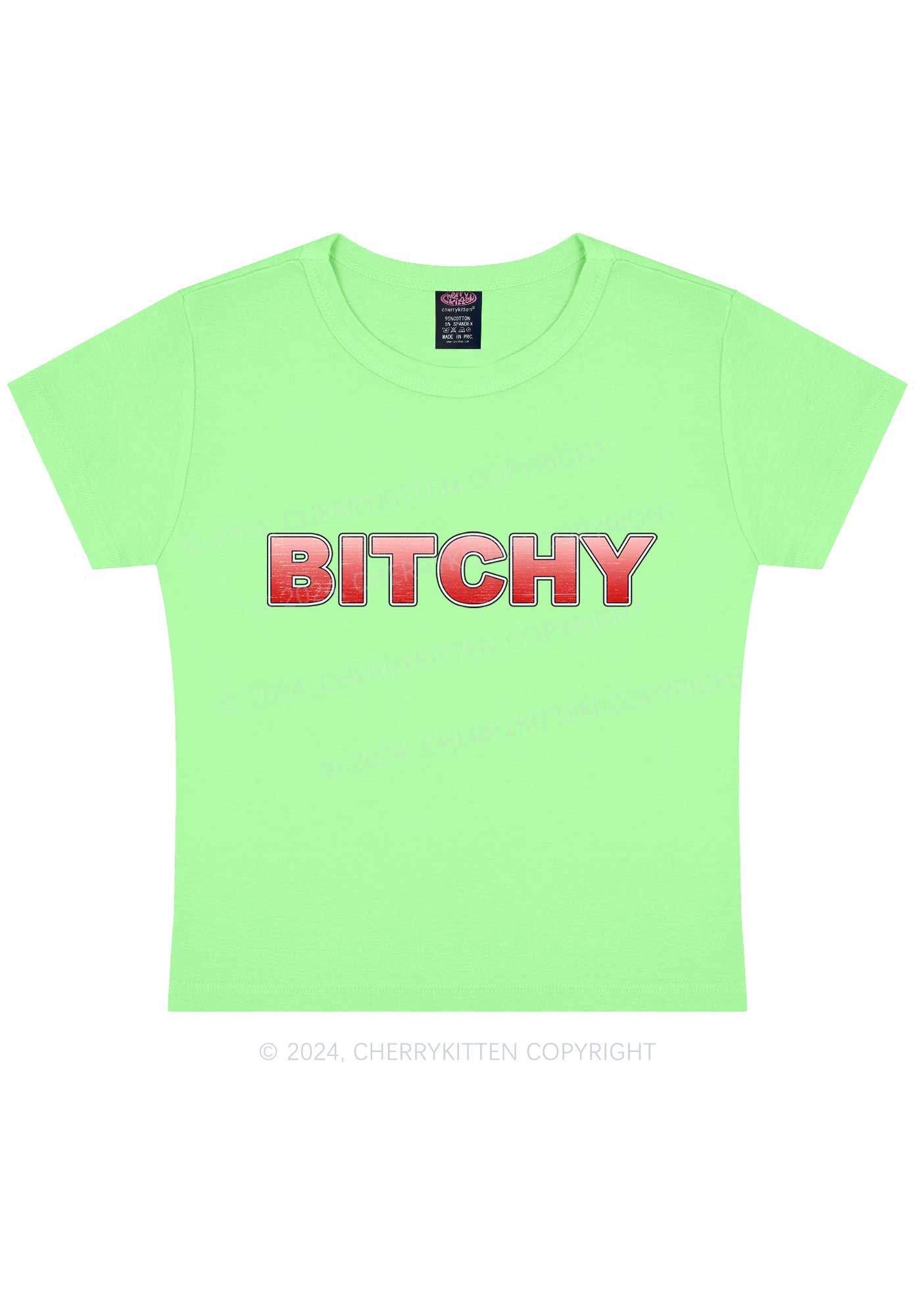 Bxxchy Y2K Baby Tee Cherrykitten