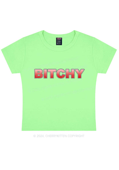 Bxxchy Y2K Baby Tee Cherrykitten